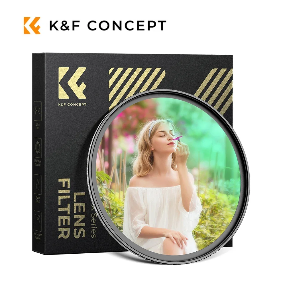 

Белый диффузионный фильтр серии K&F CONCEP Nano-Xcel с эффектом Dream Haze для объектива камеры 49/52/58/62/67/72/77/82 мм, HD-фильтр для объектива