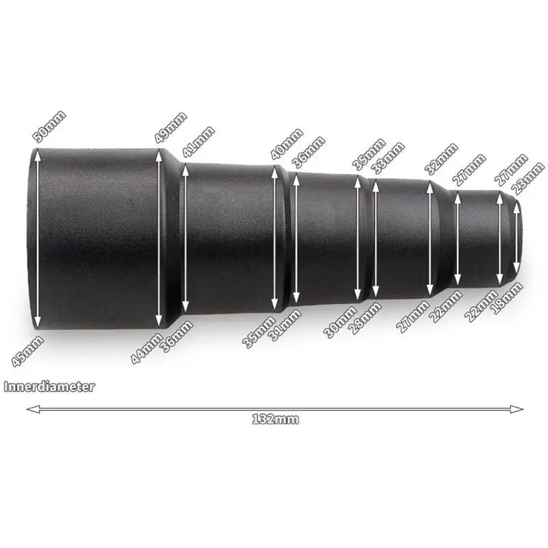 AT21-4X Universal Vacuum Hose Adapter Hose Accessories Adaptor Connector Five-Layer Adapter Of 18-50Mm
