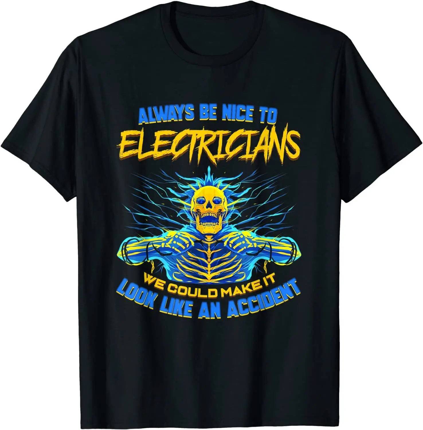 

NEW Electrician Funny Gift for Electrical Engineer Electricity Tee T-Shirt S-3XL