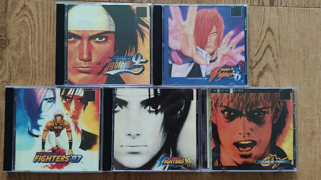 PS1 King of Fighters KOF Series 95-99 With Full Manual Disc Copy Game Unlock Console Station1 Retro Optical Driver Video Game