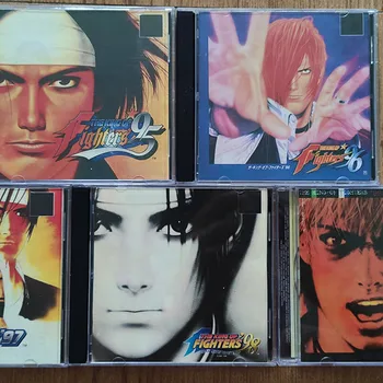 PS1 King of warriors KOF series 95-99 full manual disc copy game unlock console Station1 Retro optical drive Video game