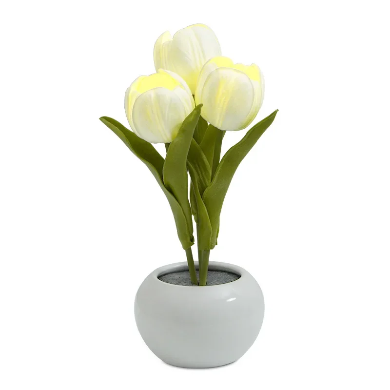 

Bedroom bedside lamp creative gift simulation flower ins atmosphere ornament decorative atmosphere light