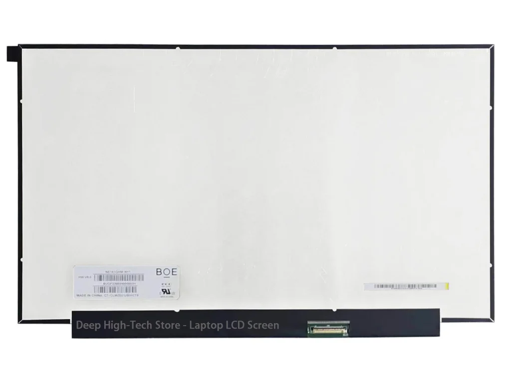 16.1 Inch 165HZ Laptop LCD Screen NE161QHM-NY1 For HP VICTUS 16-e 16Z-E 16-e0090 16-e0103AX Display Matrix Panel Replacement IPS