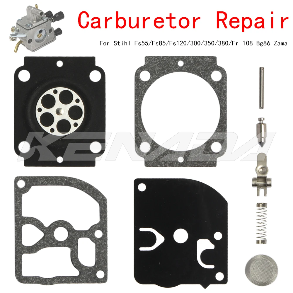 Carburetor Repair Kits For Stihl Fs55/Fs85/Fs120/250/300/350/380/Fr 108 Bg86 Zama