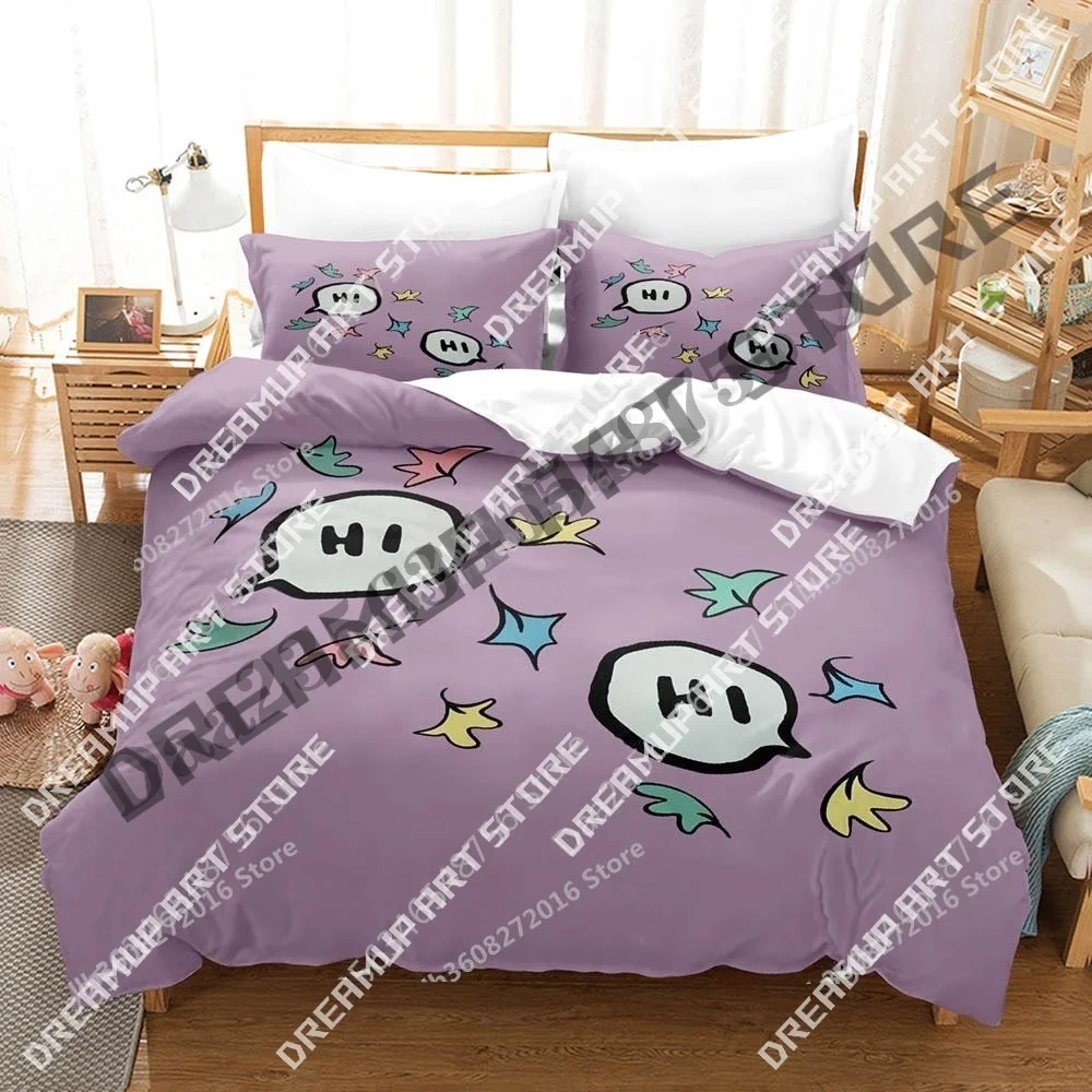 3D Print Heartstopper Bedding Set Single Twin Full Queen King Size Bed Set Adult Kid Bedroom Duvetcover Sets Maple Leave