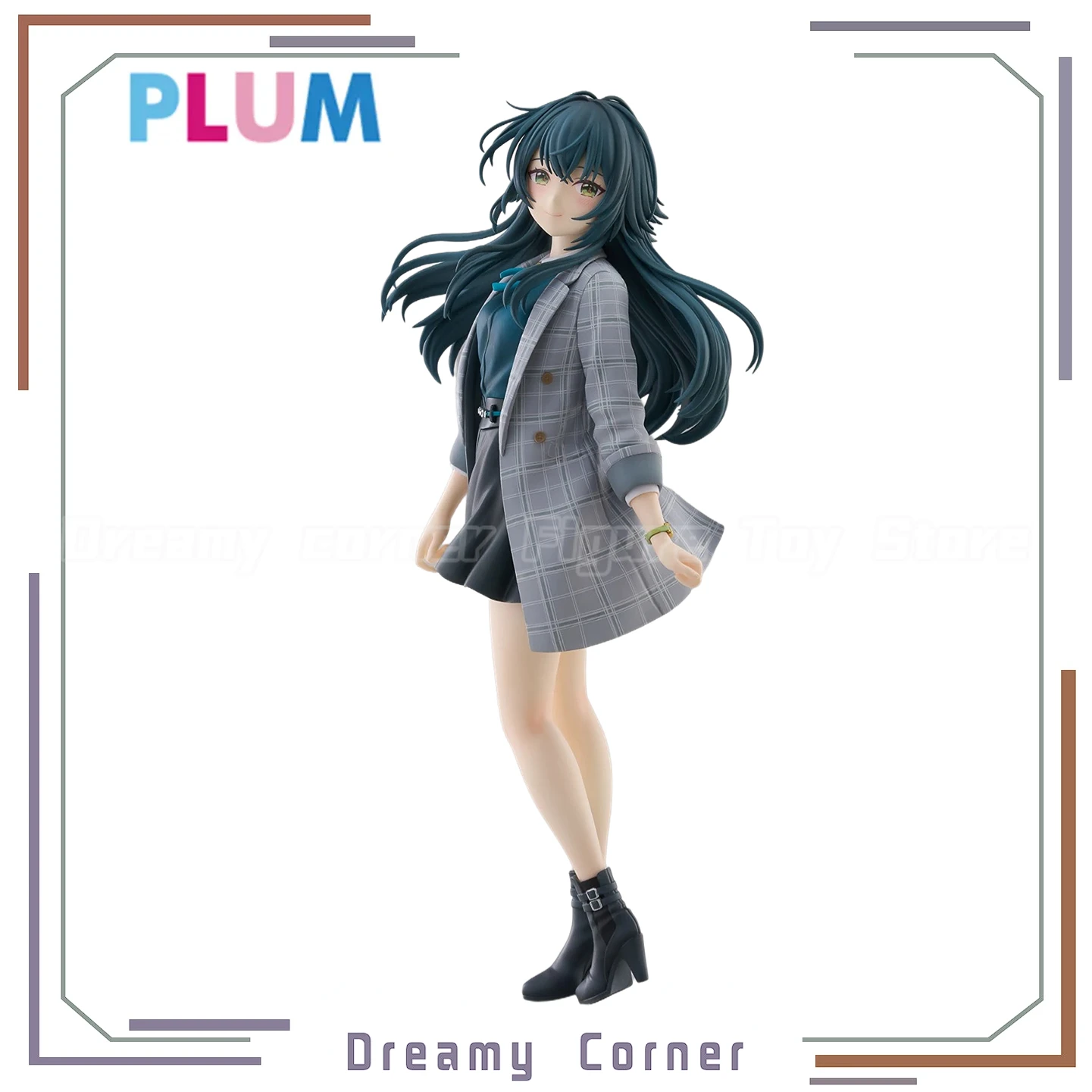 

【Pre-sale】H23cm PLUM Gakuen IDOLM@STER Temari Tsukimura 1/7 Scale Anime Figure