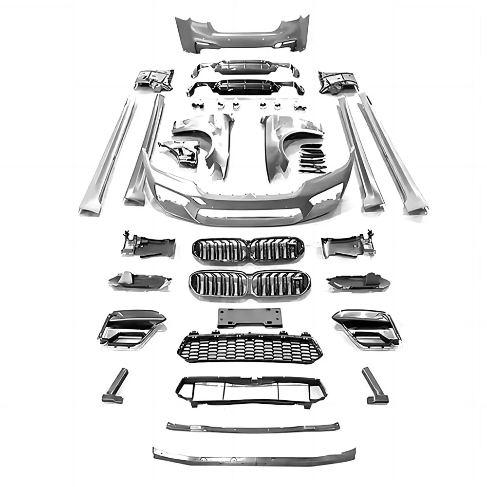 Full Body Kit For BMW F10 5 Series 10-17 520i 523i 530i 535i 540i Change to F90 M5 Front Rear Bumper Side Skirts Fender