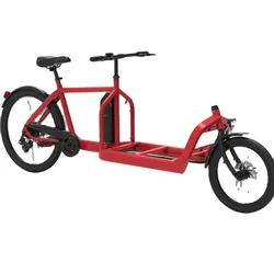 Cheap Factory Made Electric 2 Wheels Cargo Bike Front Box Cargo Bike