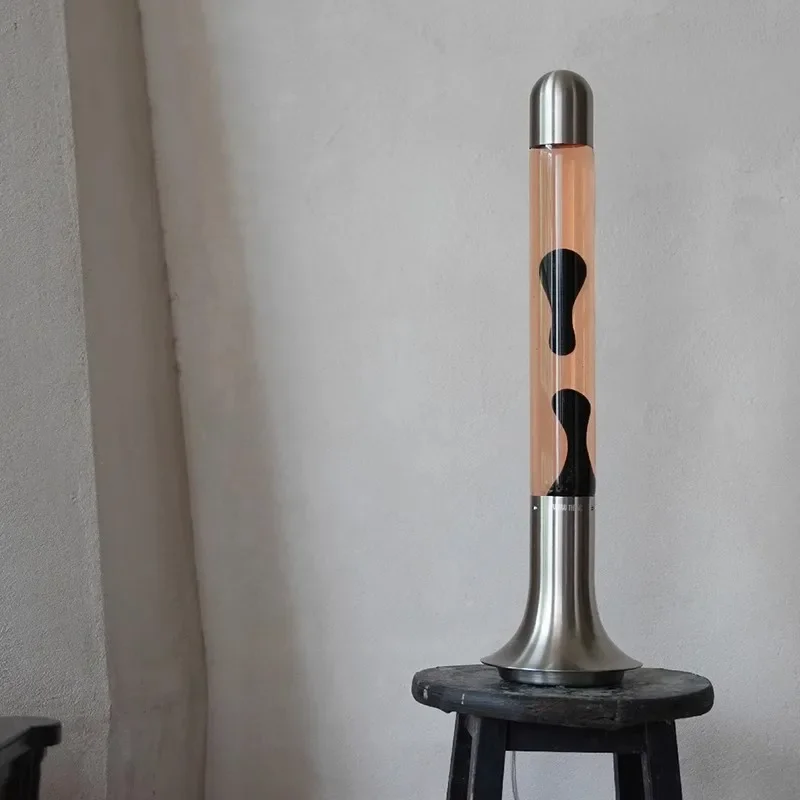 Classic Retro Lava Lamp Liquid Motion Effect Creative Design Decorative Lighting for Living Room Bedroom Office Desk Lamp