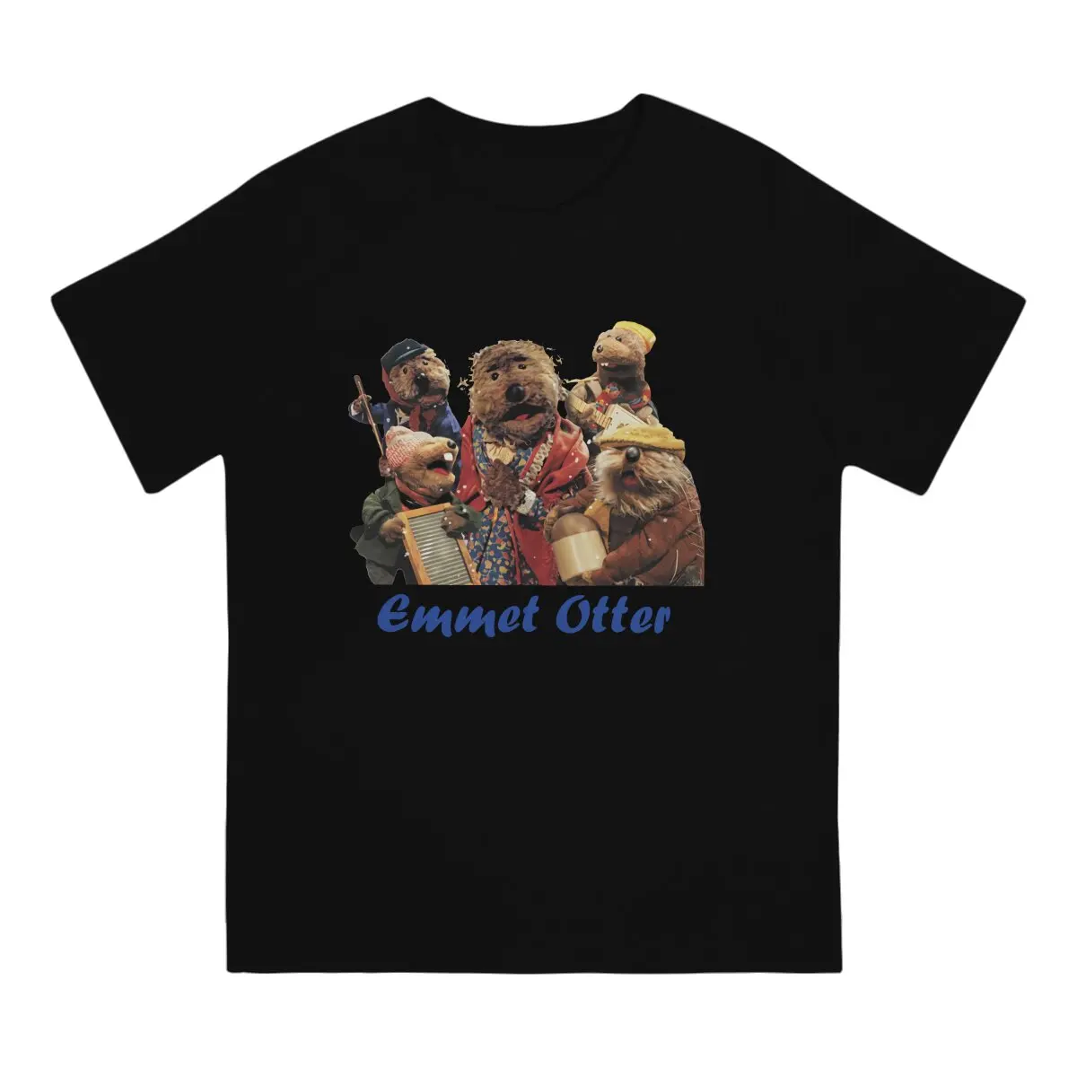 Emmet Otter's Jug Band Christmas Chuck TV Man TShirt Funny Fashion T Shirt Original Streetwear New Trend