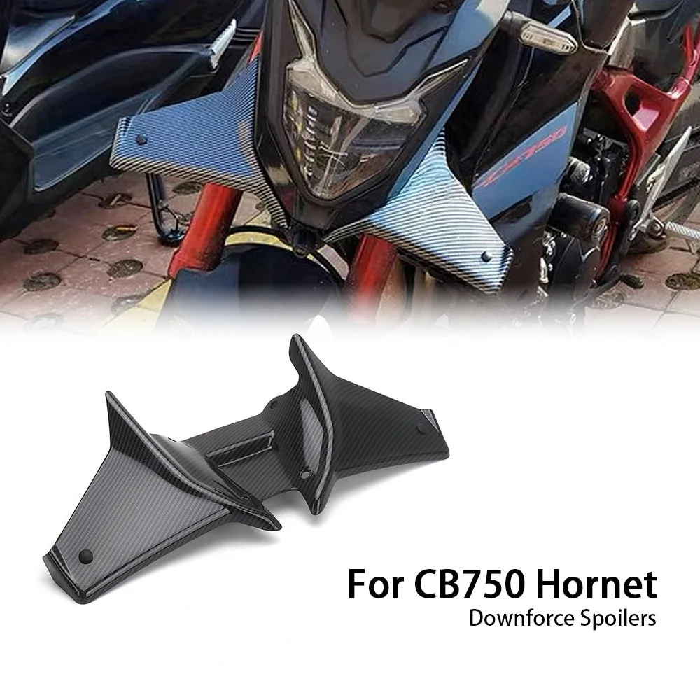 

New Motorcycle Winglet Aerodynamic Wing Front Spoiler Accessories For Honda CB 750 Hornet Cb750 CB750 HORNET 2023 2024