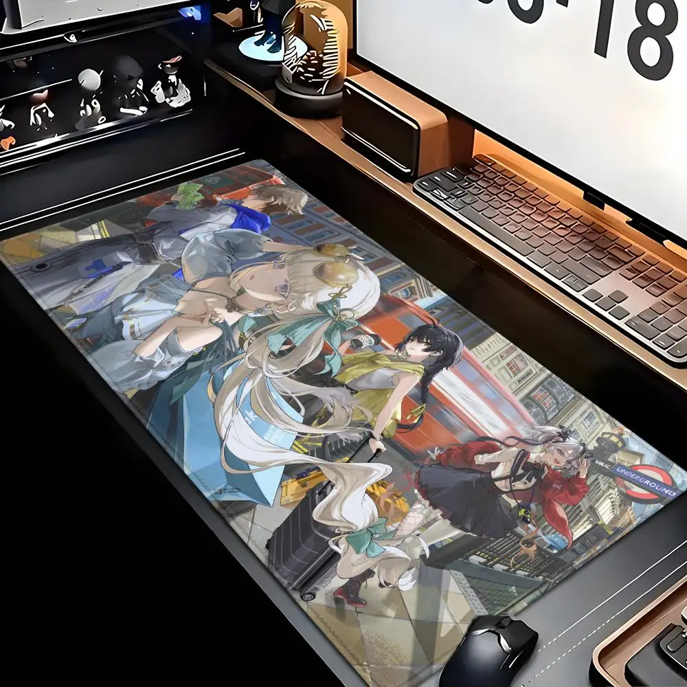 

Wuthering Waves Gaming Mouse Pad Large Desk Mat High Precision Anti-Slip Base Keyboard Pad Gamers Beautiful Patterns OfficeDecor