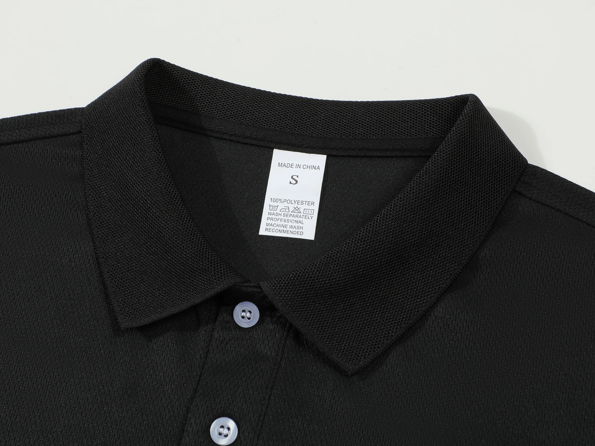 2026 New Men's Solid Color Short Sleeve T-Shirt Collar Polo Comfortable Breathable Fashion Basic Fit for Spring/Summer