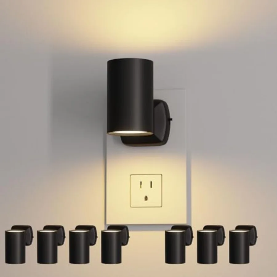 

ETL Certified 2700K Night Lights Plug into Wall, Modern Plug in Night Light, Dusk to Dawn Light Sensor Nightlight, Warm White,