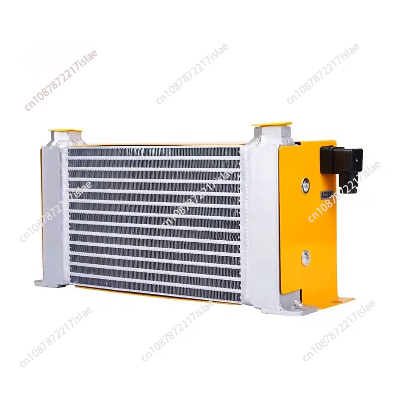 AH0608TL-CA Hydraulic Air Cooler 2.4KW Oil Radiator AF Series Plate-Fin Hydraulic Aluminum Oil Coolers 60L/MIN