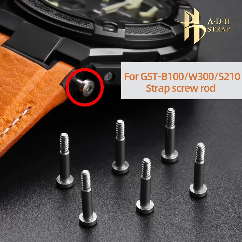 Accesorios de tornillo de conexión para correa de reloj, varilla de tornillo para Casio G-SHOCK GST-210B/W330/W300/410, gst-b100