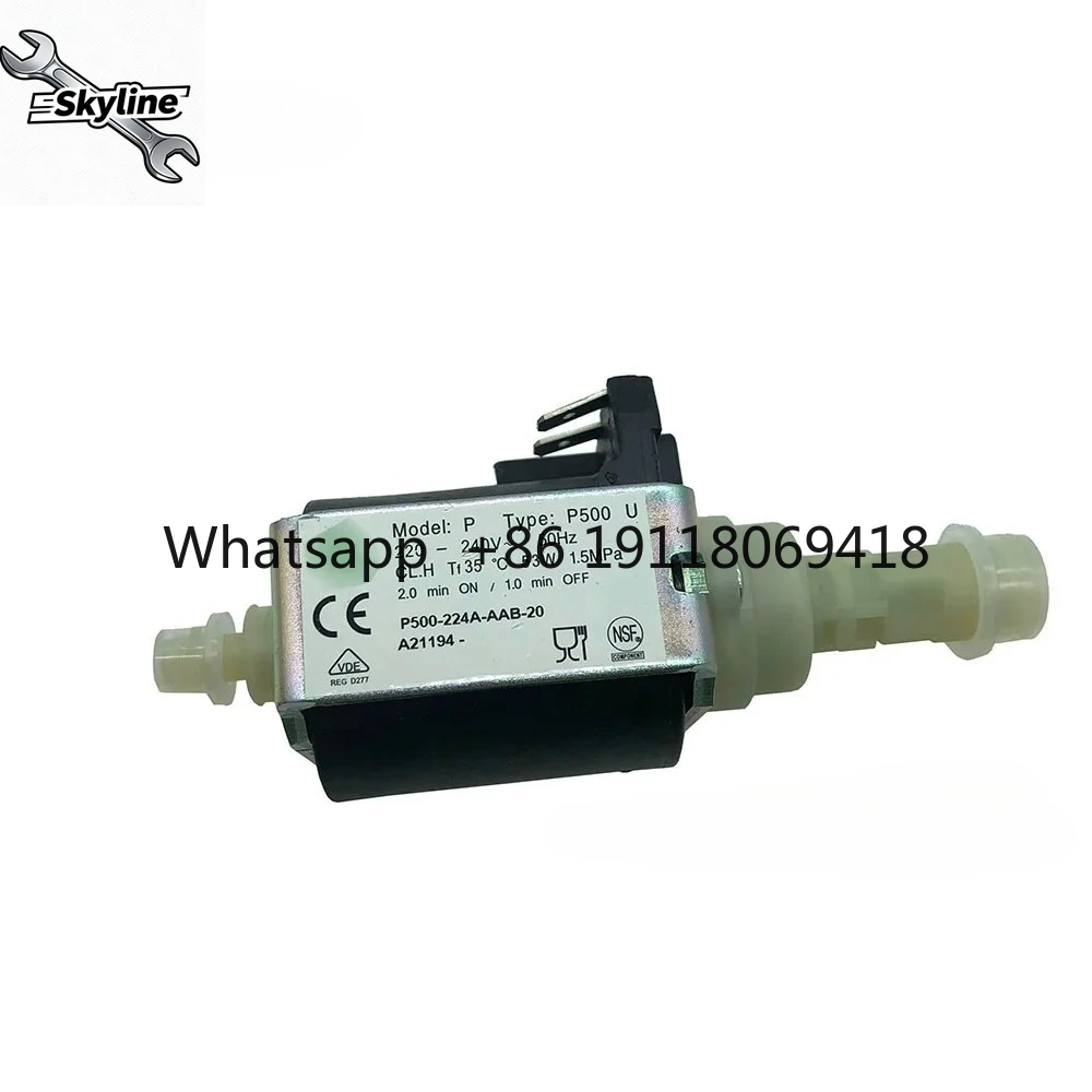 P500U 220-240V 50HZ 53W 1.5Mpa P500-224A-AAB-20 Water Pump Solenoid Pump For Coffee Machine Replace
