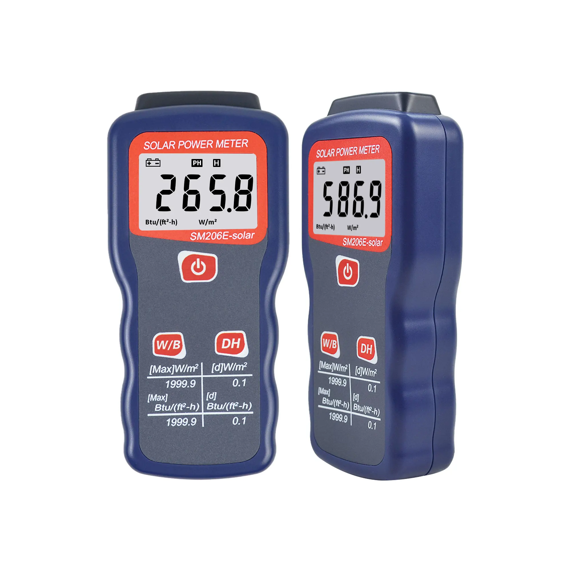 ZIBOO الشمسية الطاقة الشمسية متر الضوء متر اختبار الإشعاع الشمسي البصرية الشمسية SM206E