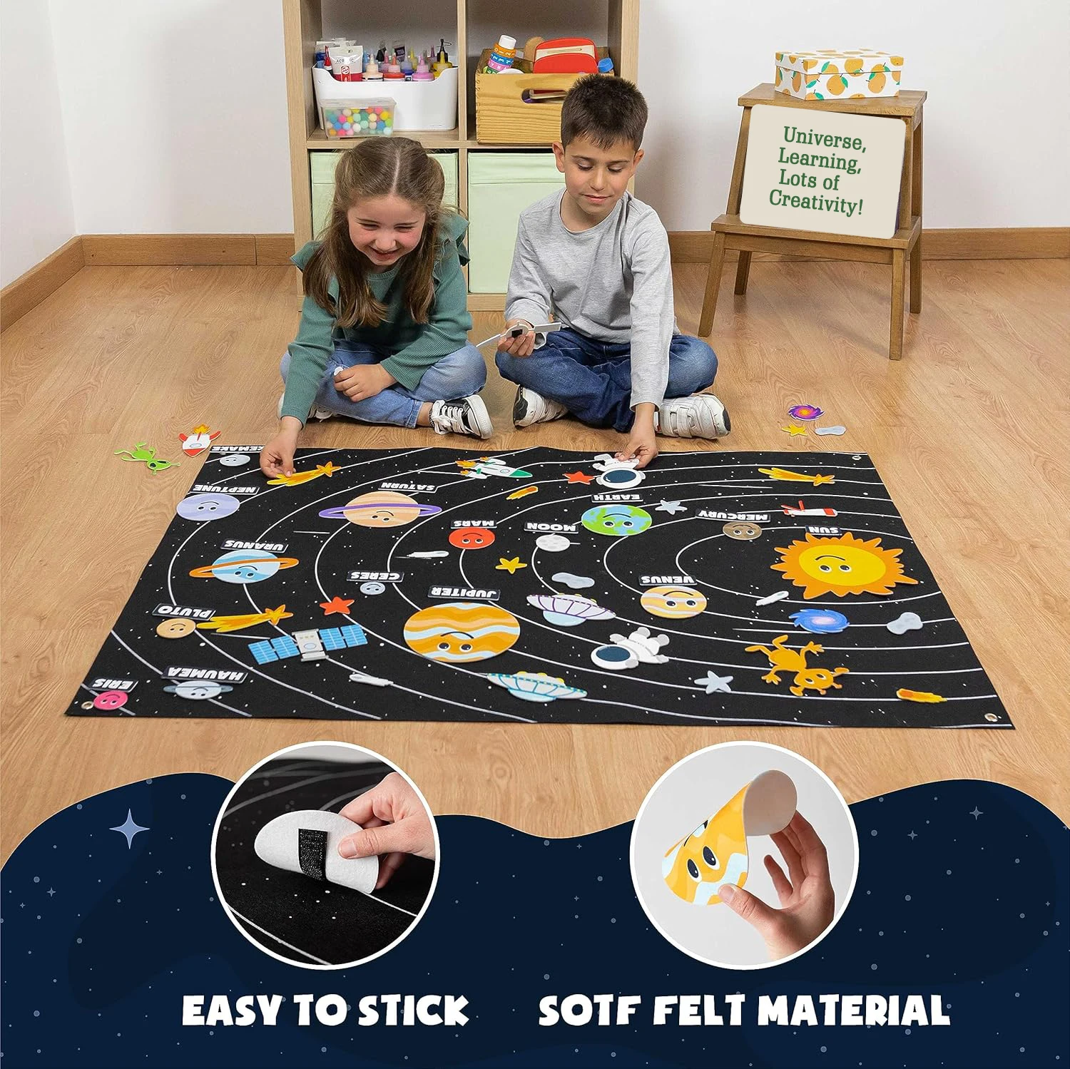 Zoo Tiere Filz Geschichte Bord Set Montessori Lernen Spielzeug Interaktive Storytelling Lehre Spielen Wand Hängen Kits Für Kinder Geschenk – Detail 21