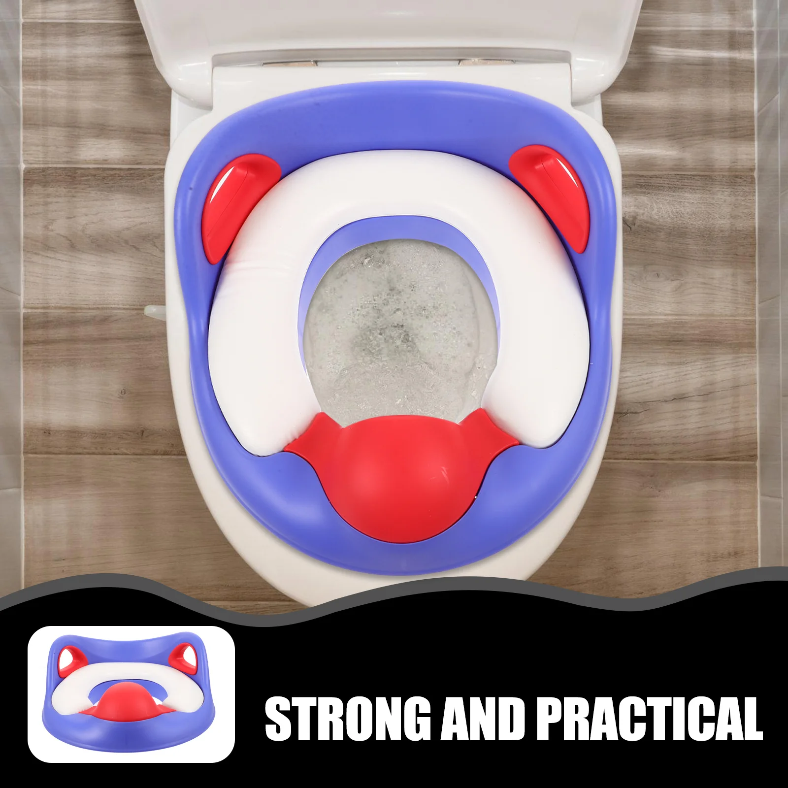 الأطفال قعادة المحمولة طفل مقعد التدريب على المرحاض للأطفال الرضع في الهواء الطلق السفر الحمام إمدادات مقعد نونية للأطفال الصغار #5