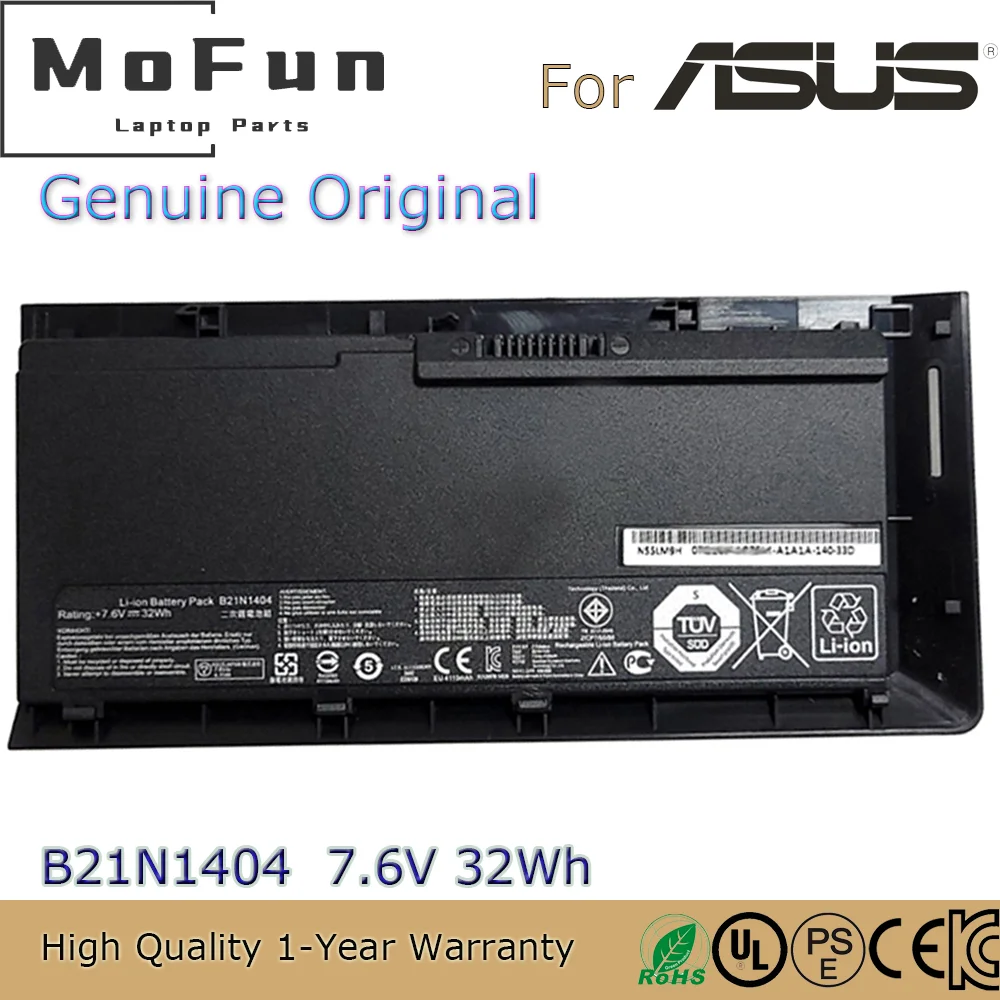 Brand New Original B21N1404 7.6V 32Wh Laptop Battery for ASUS PRO Advanced BU201 BU201L BU201LA Series 0B200-01060000