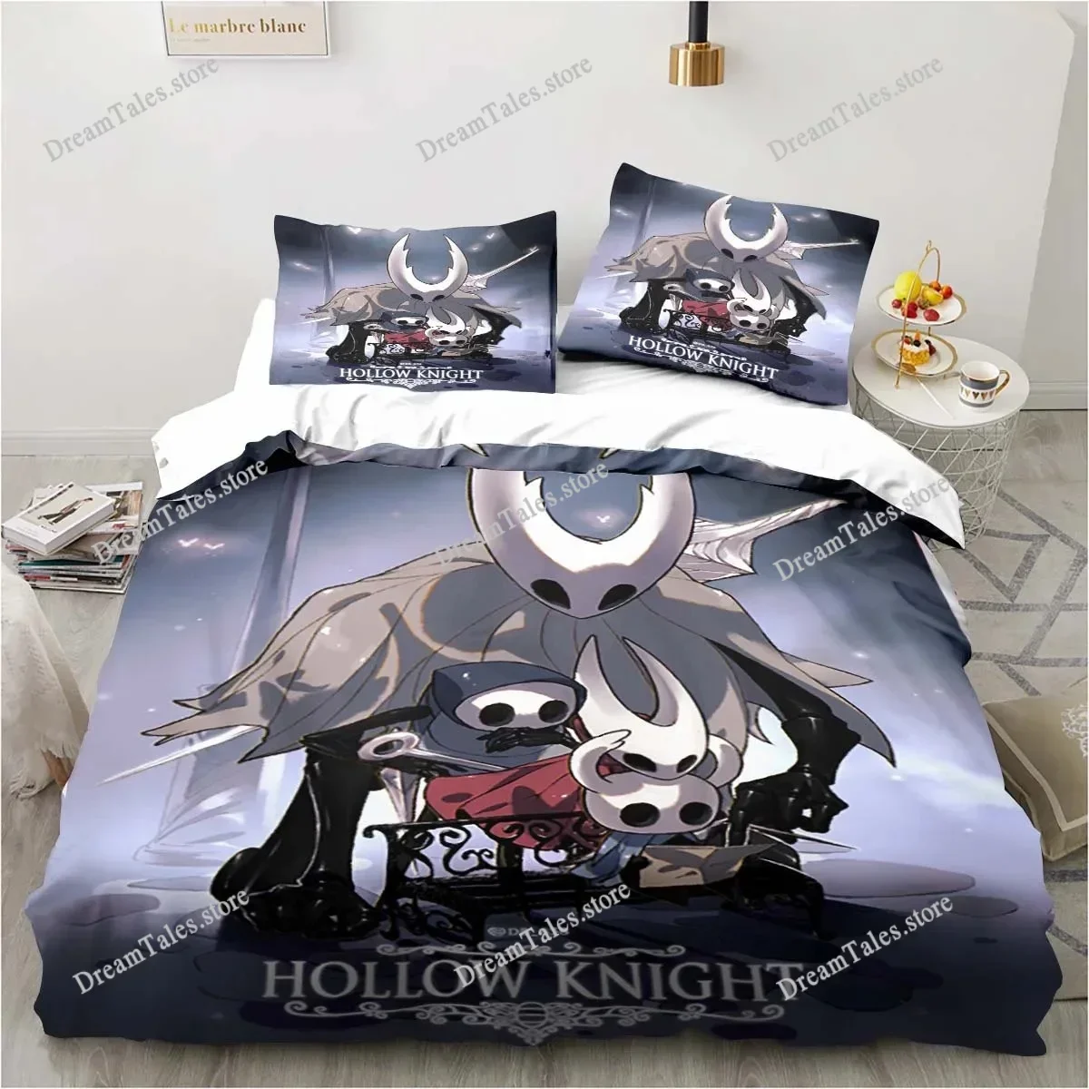 

Cartoon Bedding Set Genshin Impact Game 3d Duvet Cover Set Comforter Bed Linen For Boy Decor Bedclothes Home Textileextile029