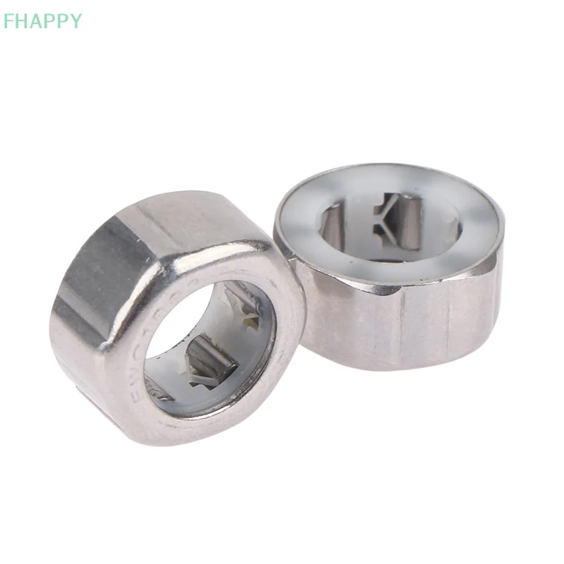 2Pcs EWC1008 Stainless One Way Bearing 10x17x8mm Fishing Gear Bearing EWC1008 Needle Roller Bearings