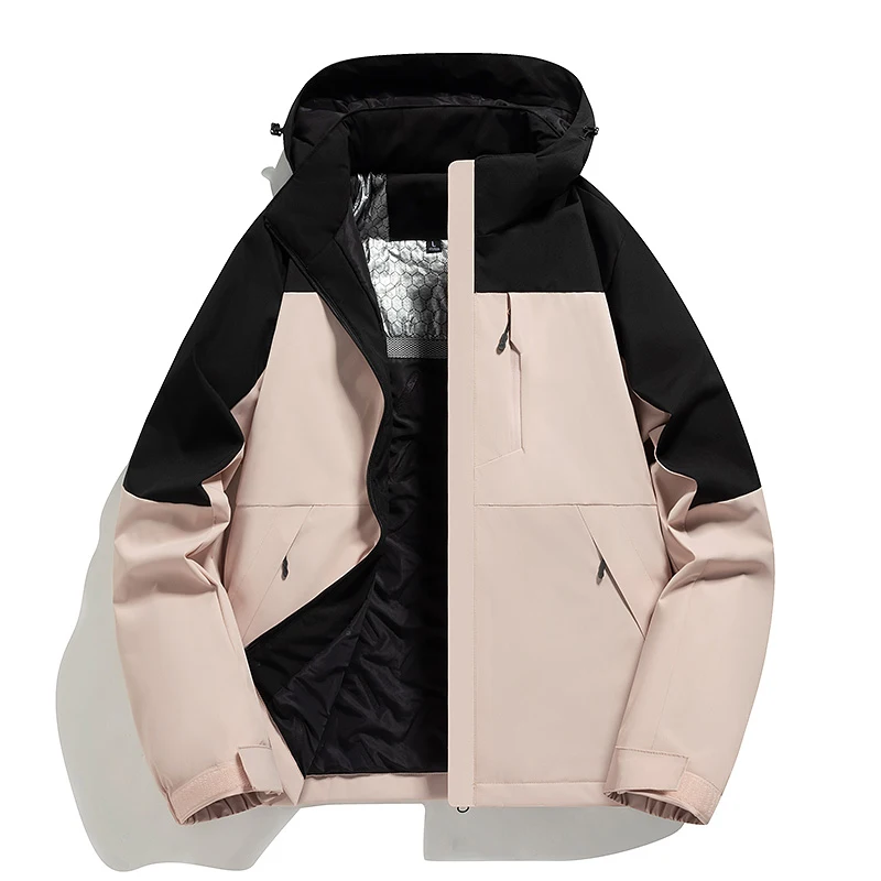 Winter Hooded Jacket Coat Plus Size Women Clothing 3XL 4XL 5XL Waterproof Windbreaker Thick Warm Outdoor Casaco Feminino Roupas