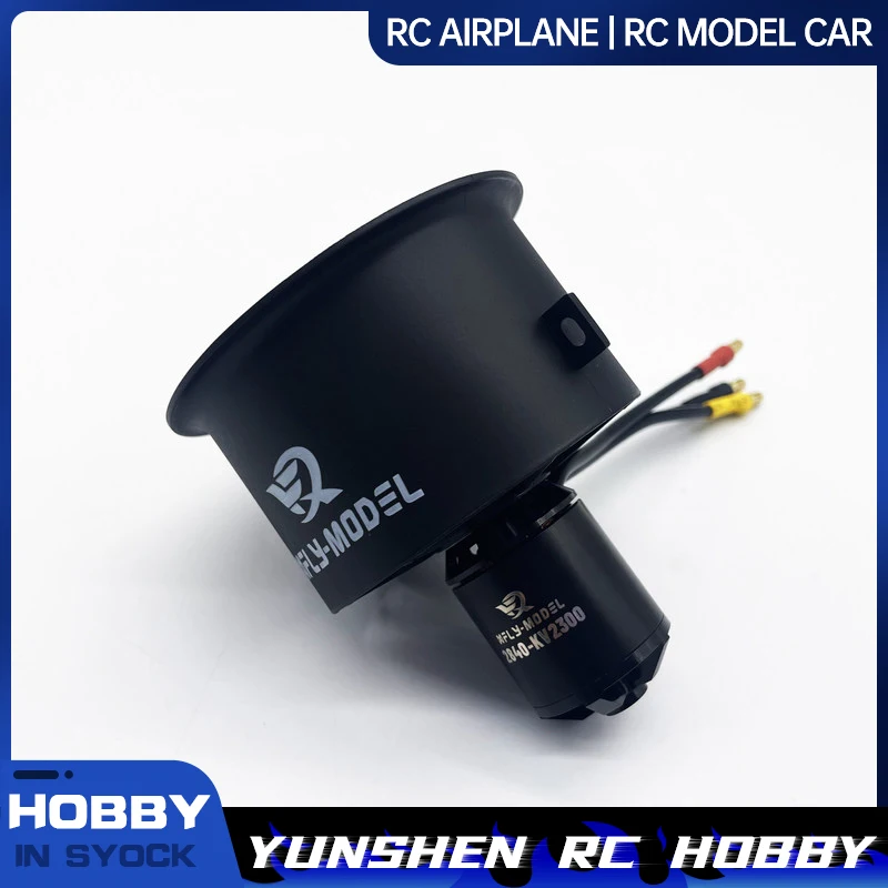 Xfly 64mm Ducted Power Unit 12 Blade Electric Ducted Fan 2840-Kv2300 External Rotation 6s