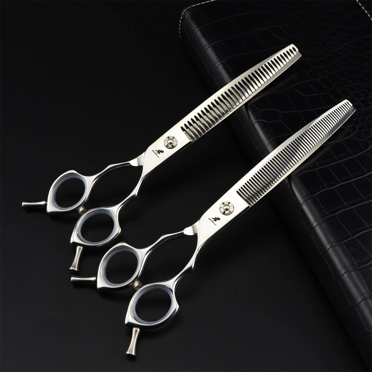 Dog Curved Thinning Scissors 7.5\