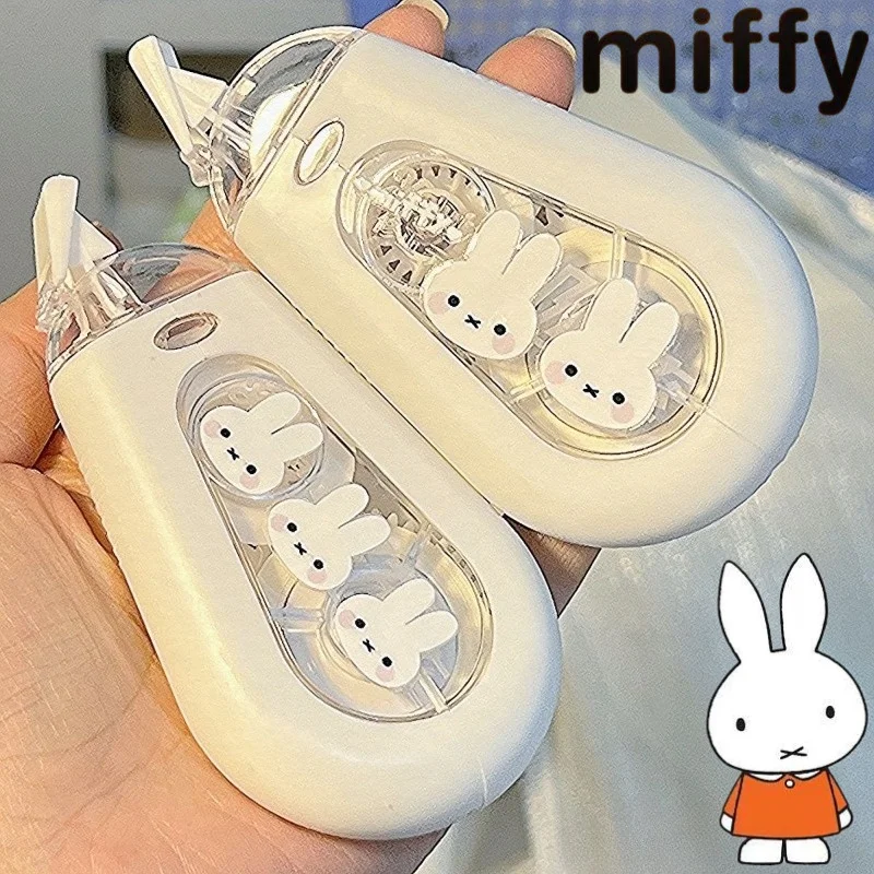 Ruban correcteur grande capacité, motif dessin animé créatif et mignon Miffy Bunny, nouveau, simple et tendance, pour étudiants et étudiantes