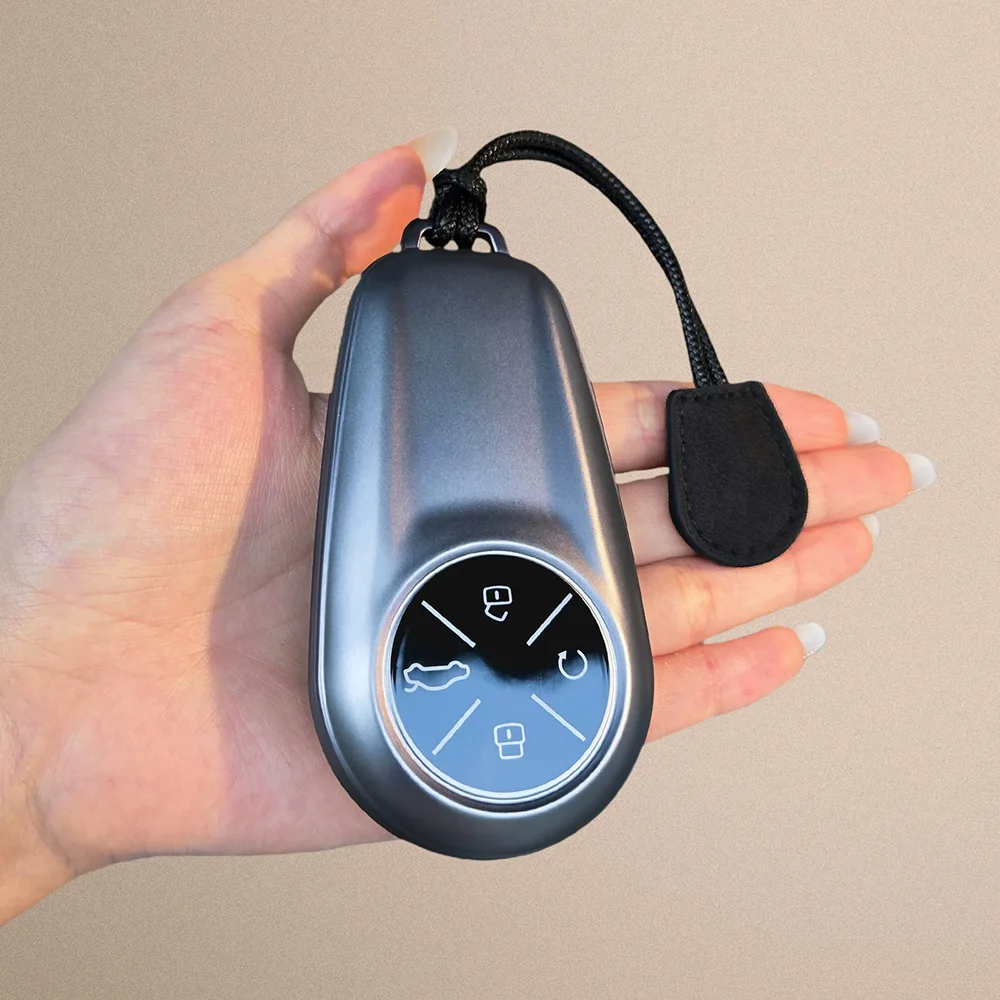 for Chery Exeed VX RX CDM FL LX TXL PHEV Car Key Case Remote Cover Shell Keychain Housing Ring Holder Fob Interior Accessories