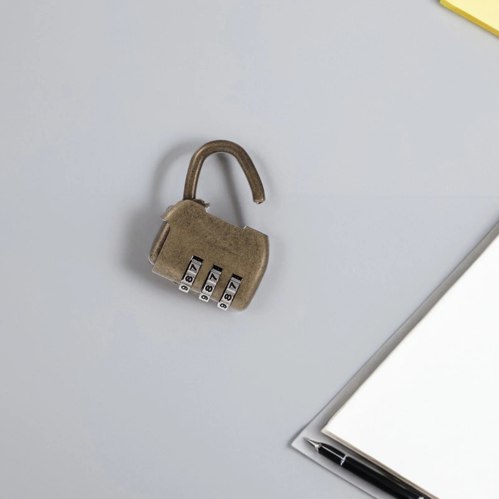 Cerradura de combinación de aleación de Zinc Vintage para equipaje, maleta, bolsa, armario, cajón, candado de seguridad antirrobo, cerradura de caja de estilo Retro