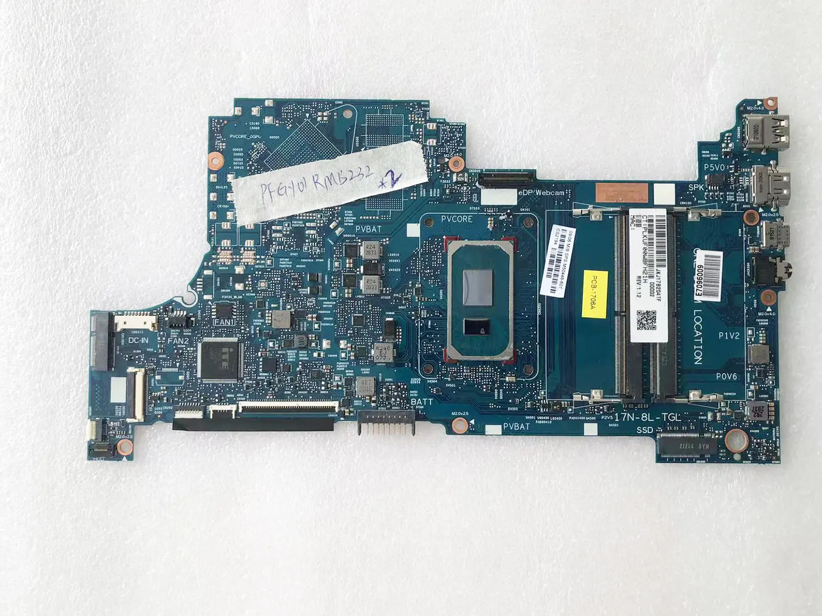 Placa-mãe para Laptop hp 17-cn 6050a3261101 M50446601 17n8l-tgl 470 g8 I31125g4