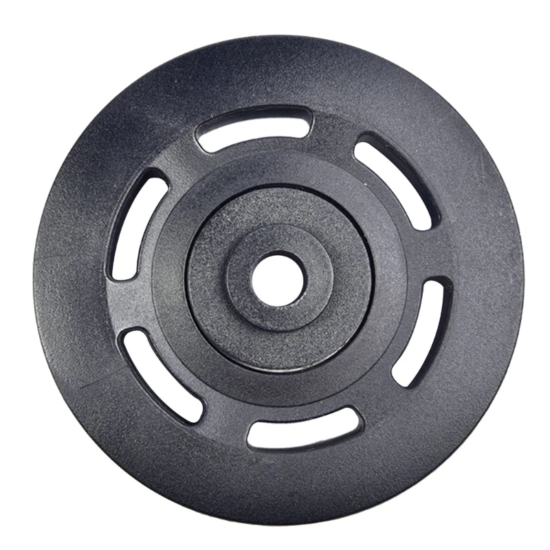 90mm Nylon Bearing Pulley Wheel Round Fitness Pulley Wheel Bearing Replacement Gym Equipment Part for Fitness Equipment