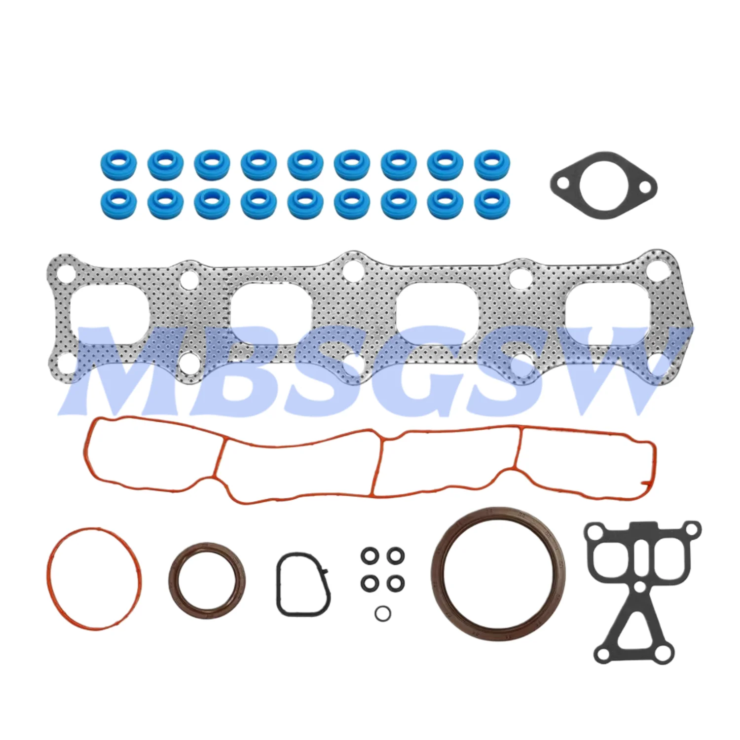Engine Head Gasket Set Timing Chain Kit Fit 2.4 L L4 GAS For 07-16 Jeep Compass Patriot Chrysler 200 Dodge Journey Avenger 2.4L view 5