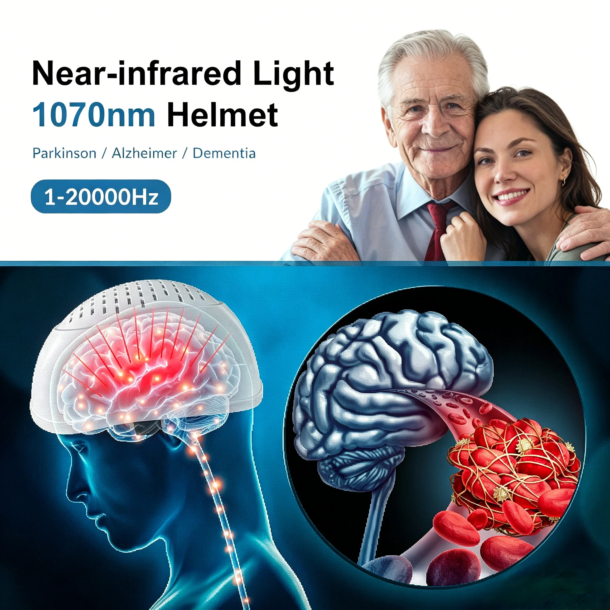 Advanced High Performance Red Light Therapy Helmet for Comprehensive Brain Care and Effective Neural Protection