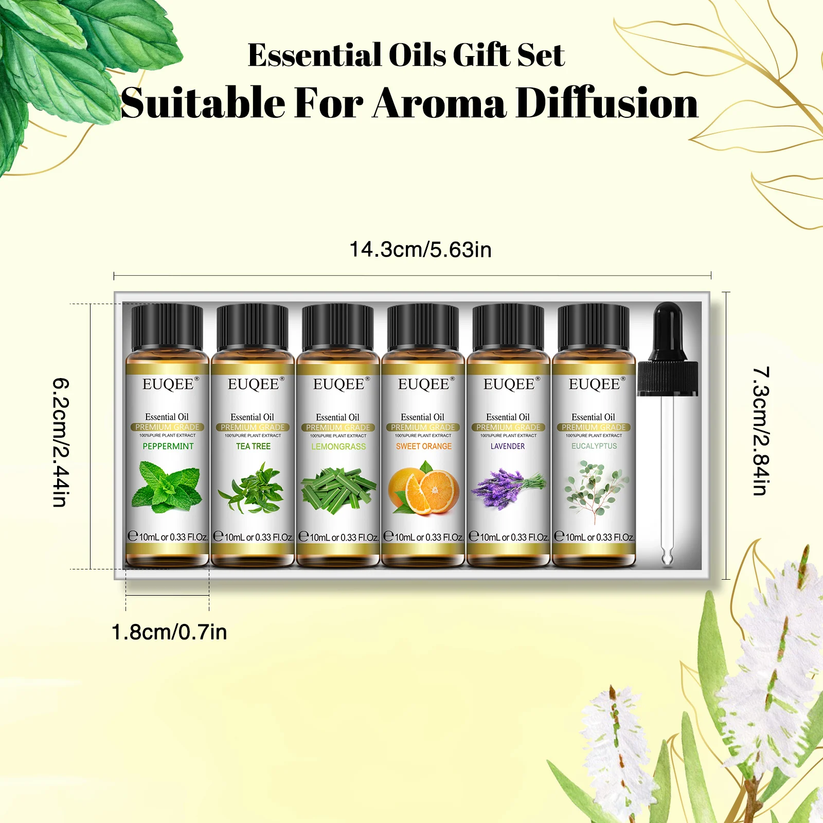EUQEE 6 Botol Set Minyak Esens - Soap Making Kit Amazon ulasan dan harga