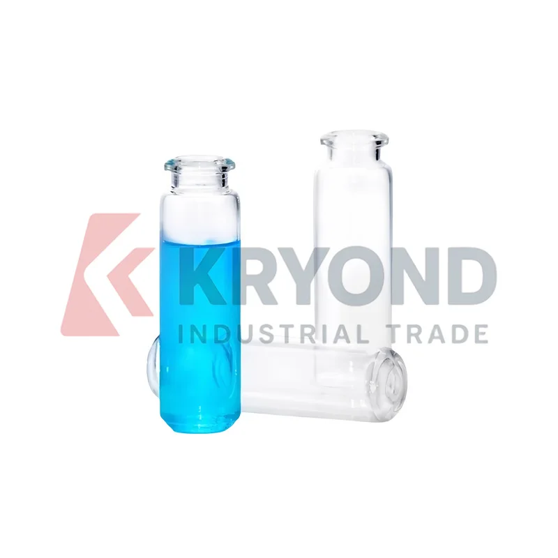Headspace Chromatography Vial 20mL Crimp Cap 100pcs Laboratory Glass Sample Container Research Equipment Use Series Model Set QC