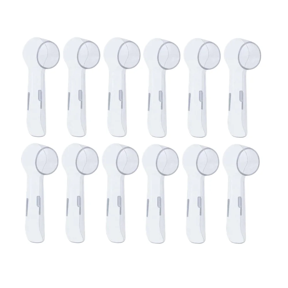 6/12Pc for Oral B Protective Cover for Braun Tooth Brush Heads Lid Stand Holder Electric Toothbrush Heads Keep Clean Travel Case