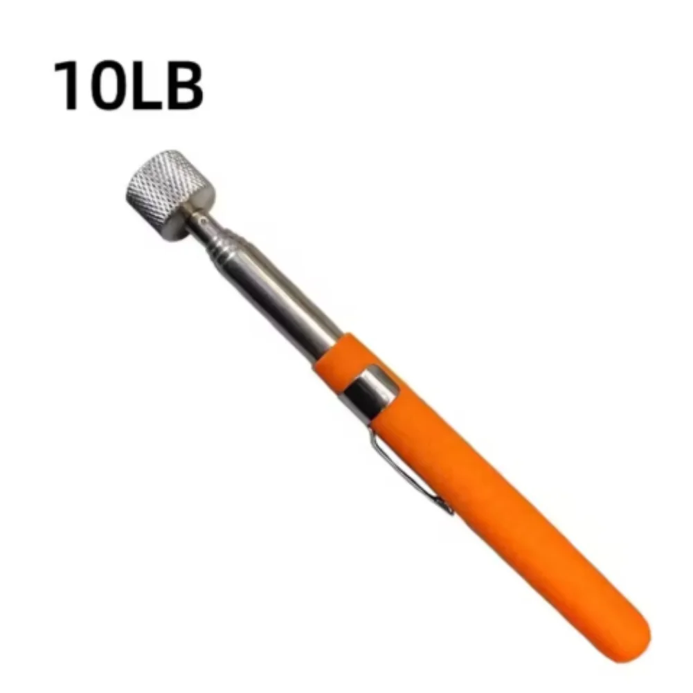 1pcs Versatile Telescopic Magnetic Tools Stainless Steel Metal Suction Rods For Picking Up Paper Clips,staples,batteries,needles