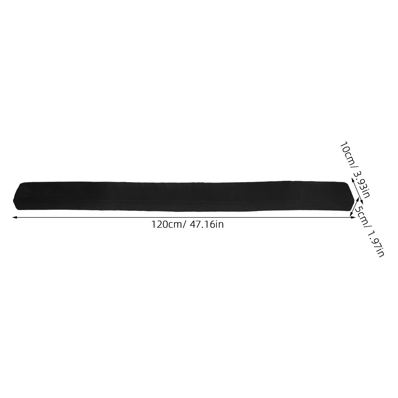 Bed Crack Pillow Stopper Mattress Gap Filler High-Density Sponge Soft Removable Cover Bed Space Filling Strip Headboard Gap