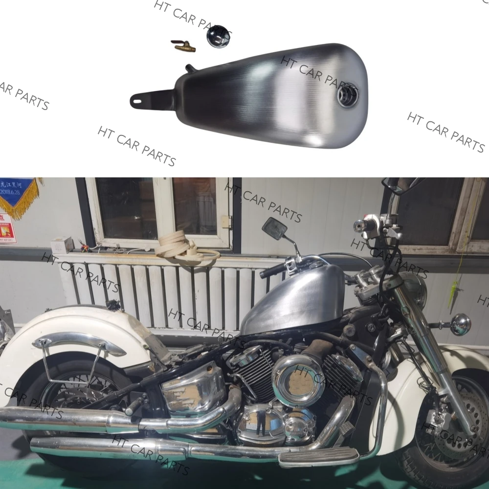 

Motorcycle Vintage Fuel Tank Gas Retro Petrol Tank For YAMAHA DRAGSTA R1100 XVS1100 V-star1100 Handmade Motorcycle Gas Fuel Tank