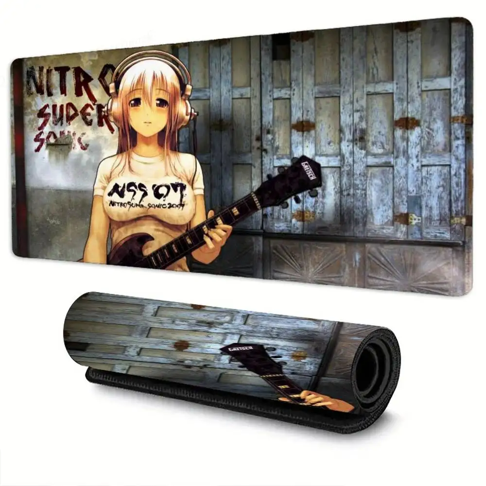 

Super S-Sonico Mousepad Non-slip Suitable For Office Computers Laptops E-sports Game Desk Mats XXL Keyboard