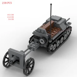 hot military WWII Technology T-20 tractor tank GAZ UAZ vehicles Soviet Army war weapons model bricks Building Blocks toys gift