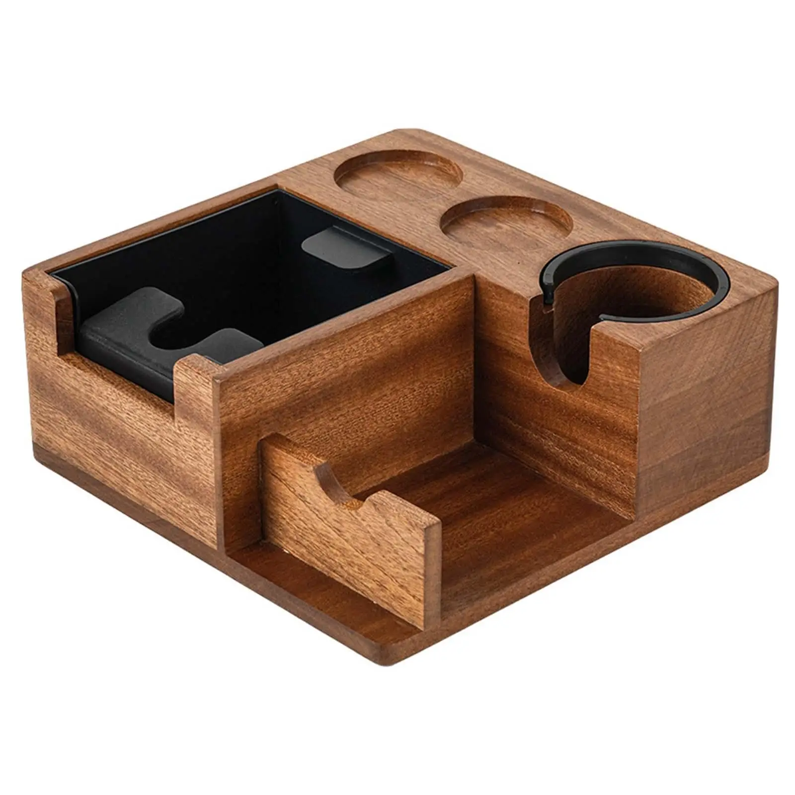 Bidone per rifiuti espresso in legno per uso domestico ristorante 51 mm/53 mm/58 mm