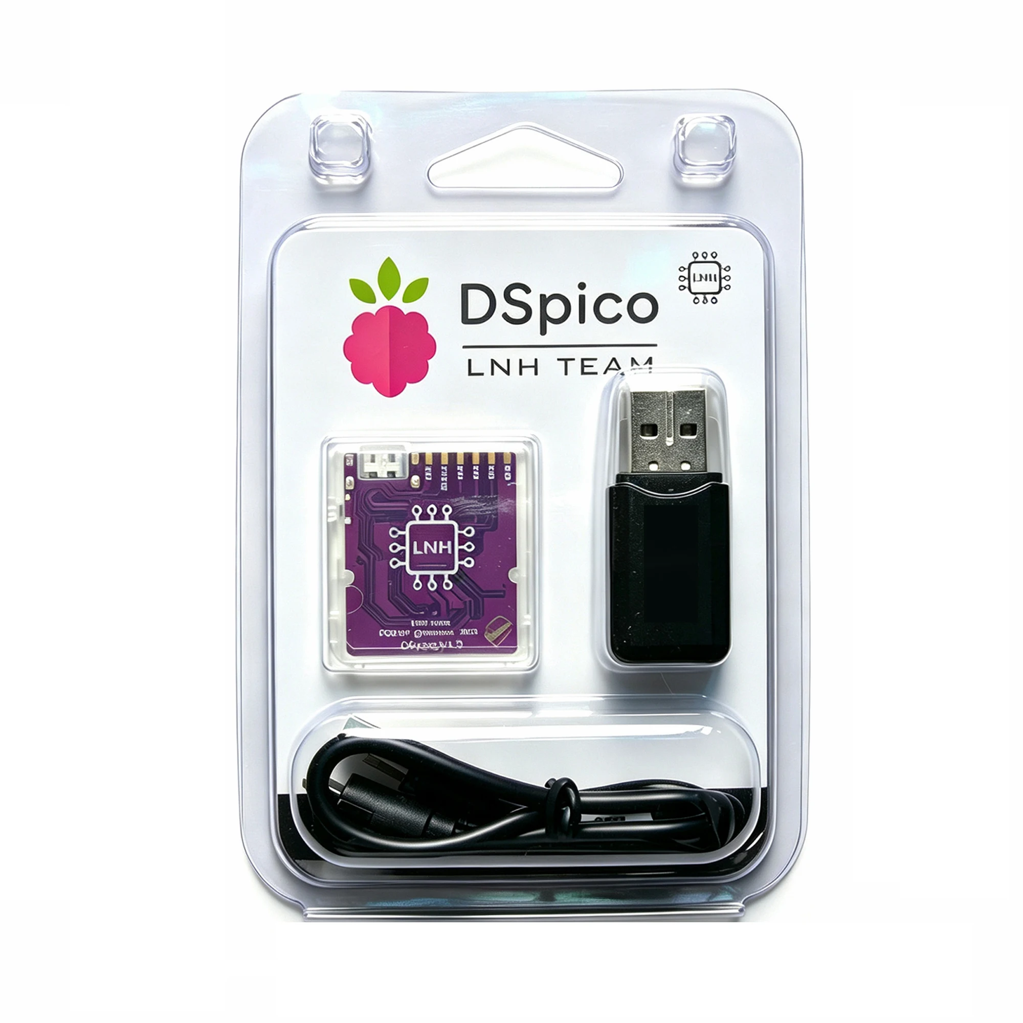 Clear Shell DSpico Game Reader Cart Injection Molded 6MB/s High-Speed with RP2040 MCU Compatible With NDS NDSL DSi 3DS Console
