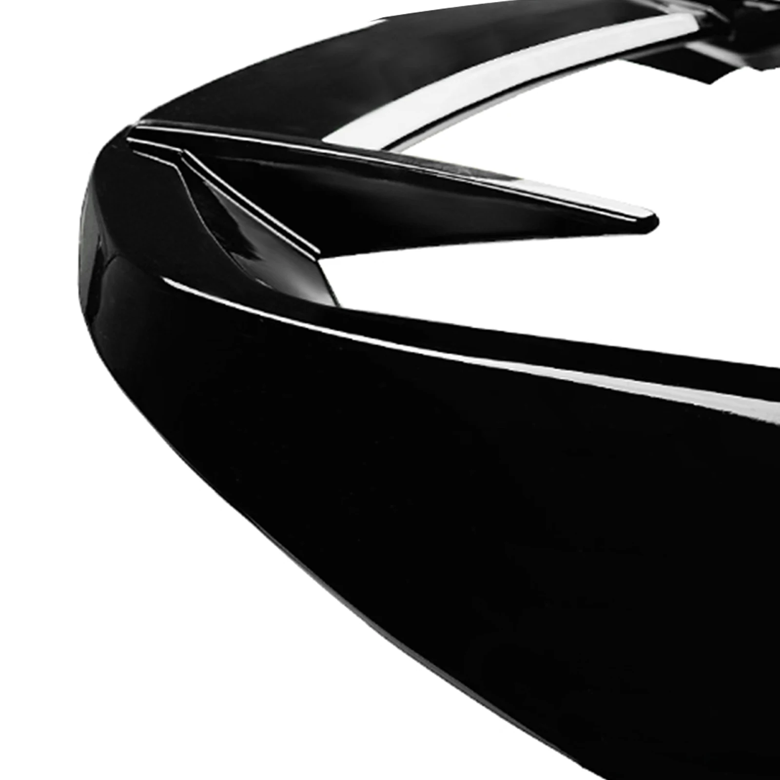 

Carbon Fiber Look/ Gloss Black Rear Trunk Roof Spoiler Wing Tail Upper Deflector Splitter Lip For BMW X1 U11 ix1 M Sport 2023-26