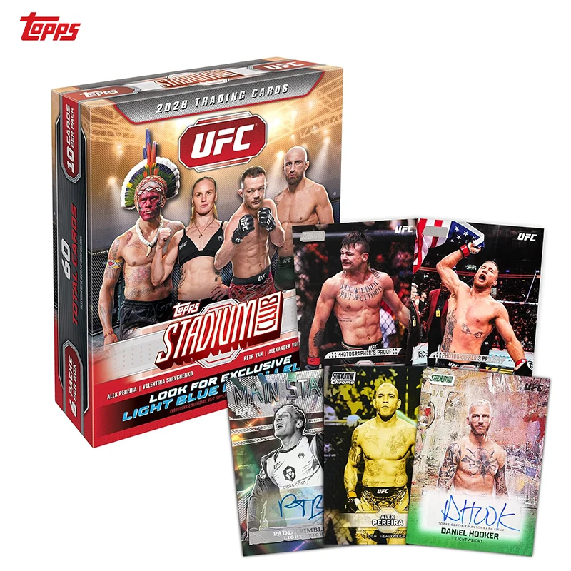 2026 Topps Stadium Club UFC Factory Sealed Mega Box - Trading Cards