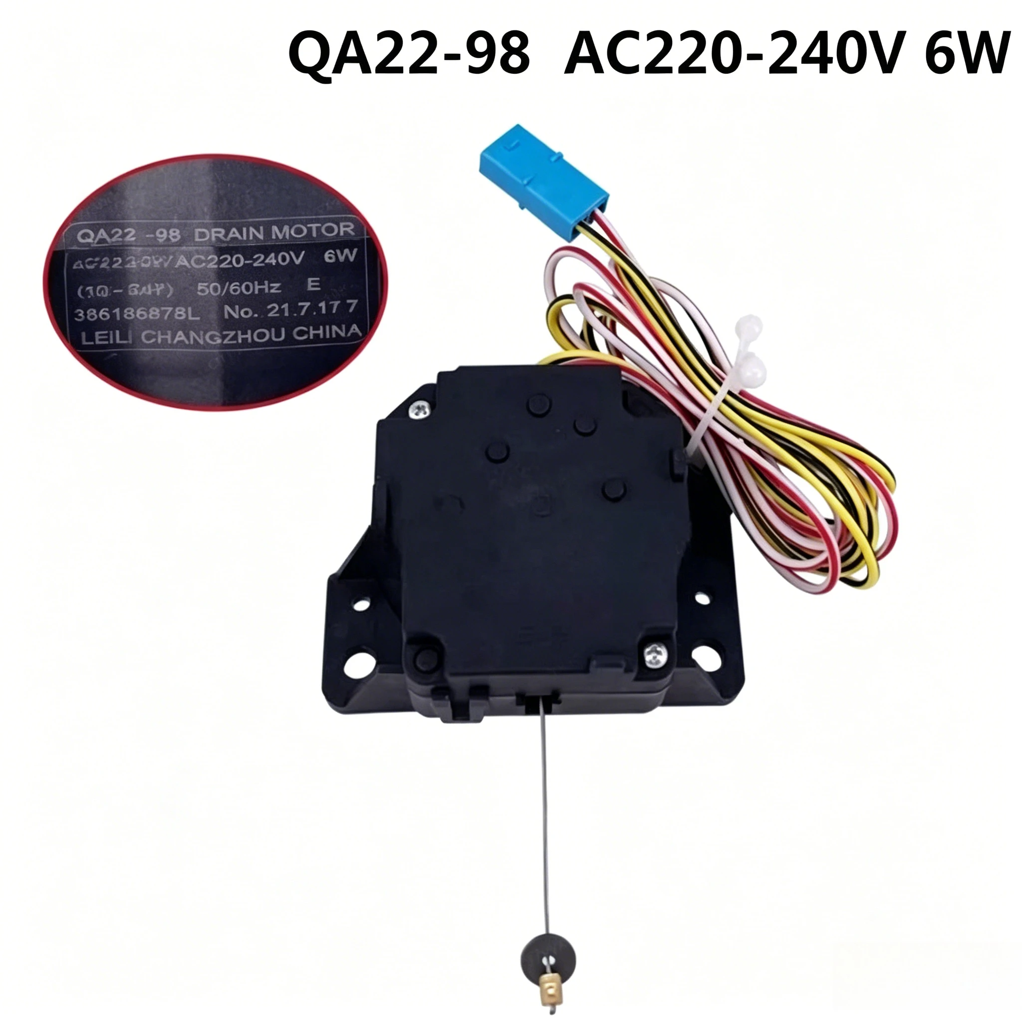 QA22-98 Washing Machine Drain Tractor Motor, AC220-240V 6W Washer Replacement Parts